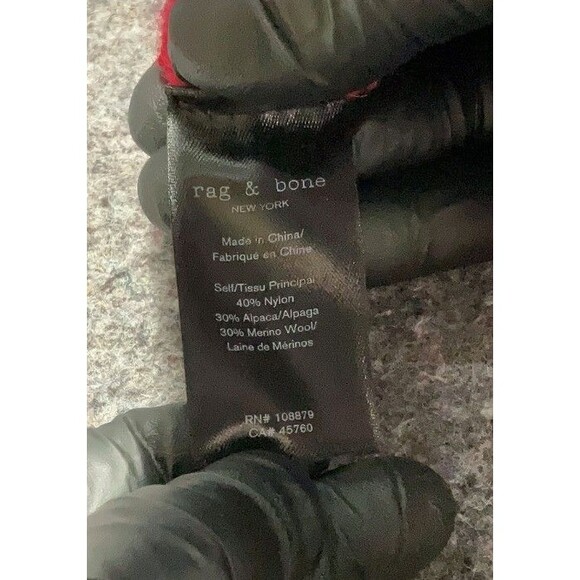 Rag & Bone Joseph Alpaca Wool Sweater Radish Pink Large - Picture 5 of 14